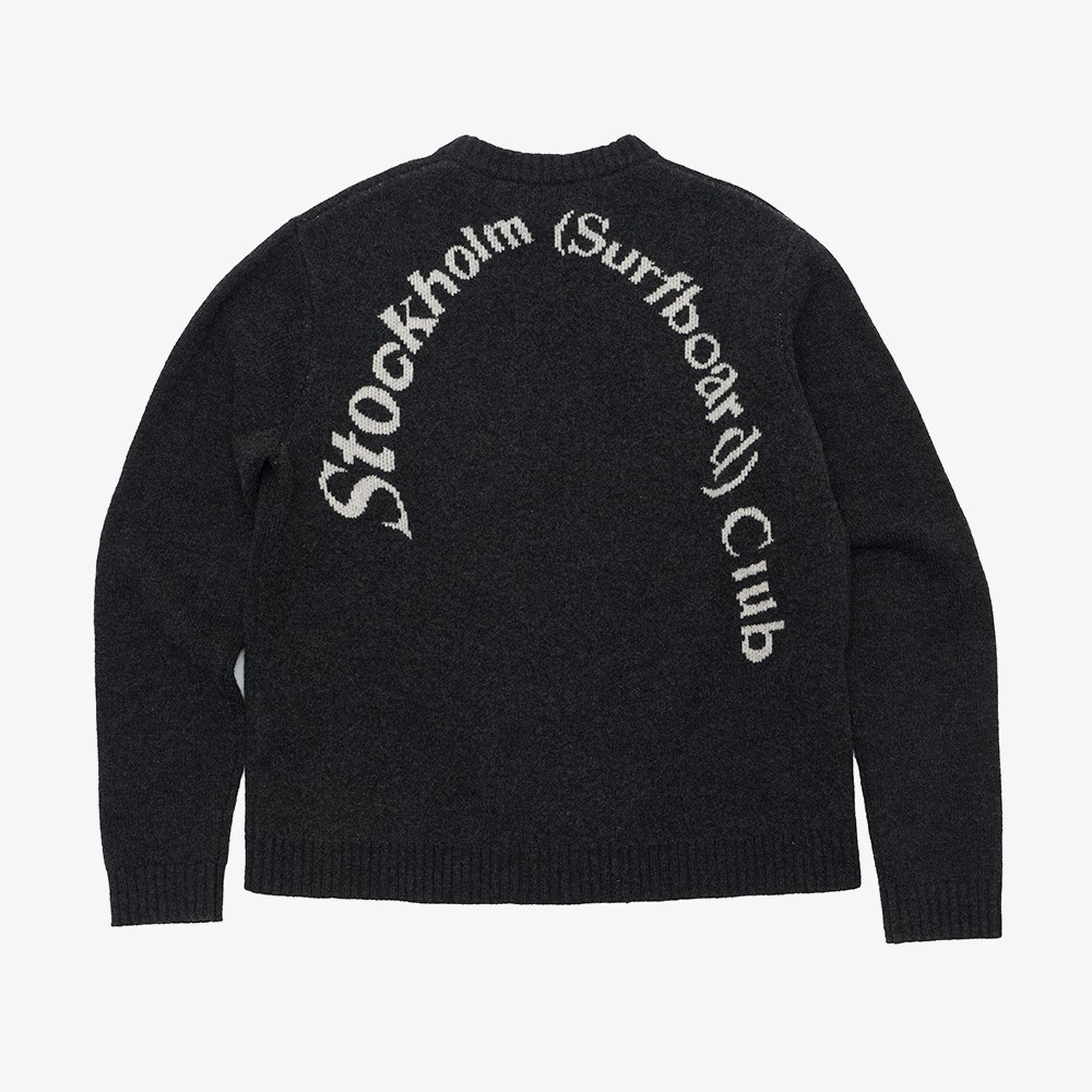 Knitted Logo Sweater 'Black'