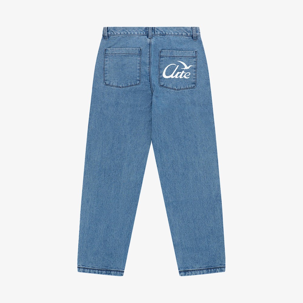 Bird Denim Pants 'Bleach'