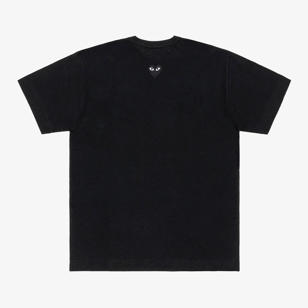 T-Shirt Black Emblem Knit 'Black'