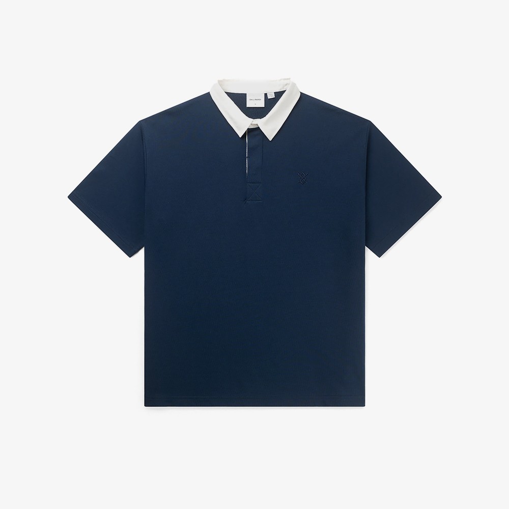 Pageant Blue Shield Polo T-Shirt