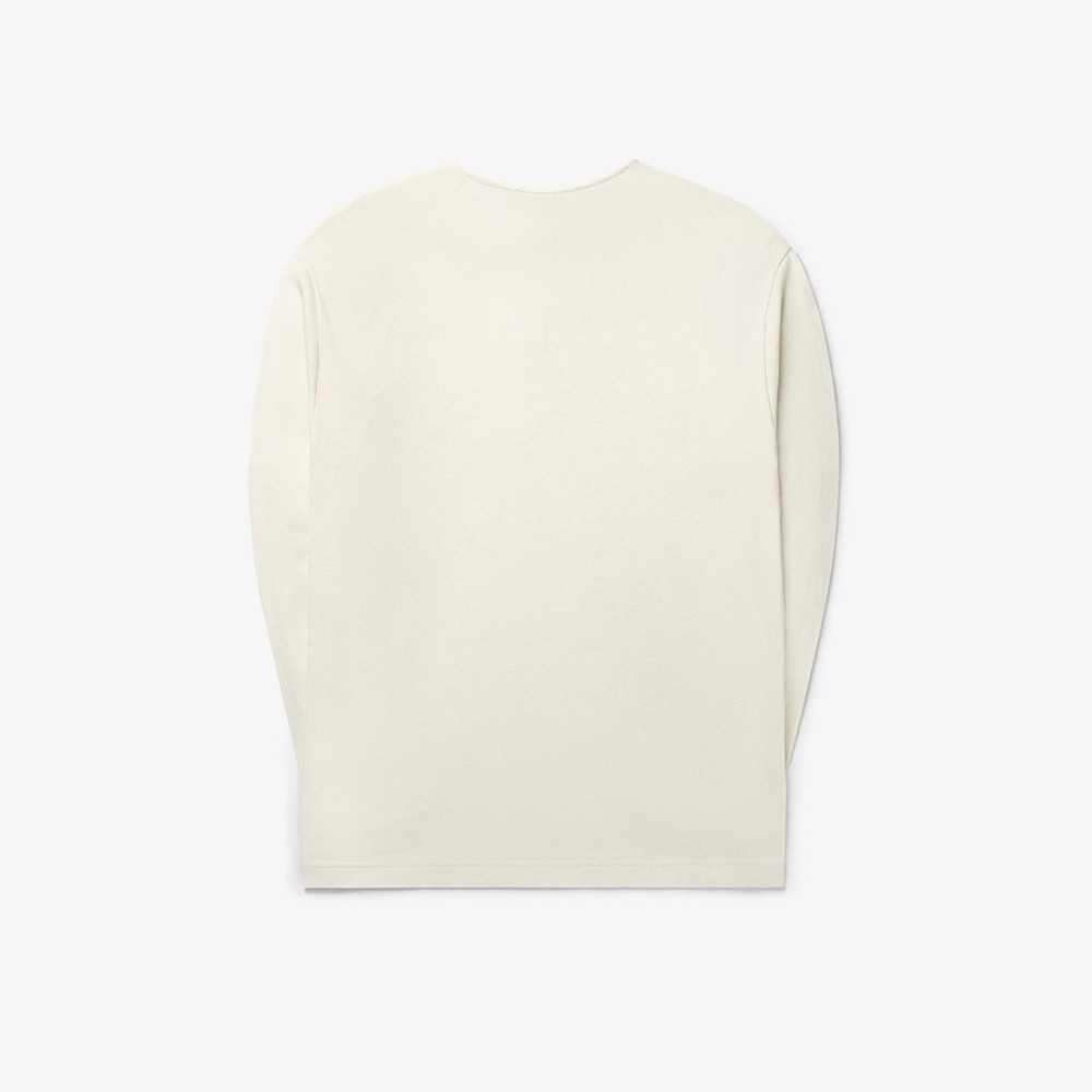 Pristine White Knit T-Shirt