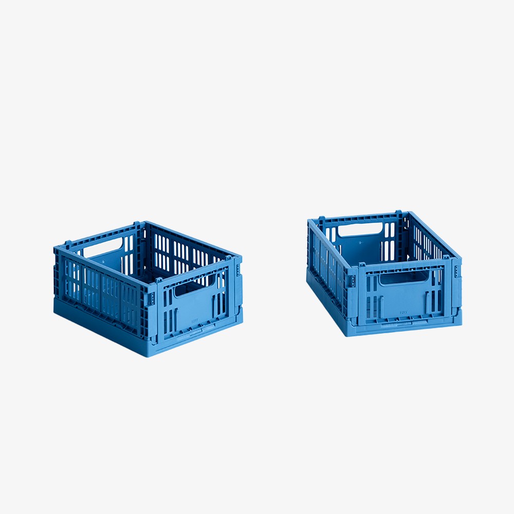 Colour Crate Mini-Set of 2 'Electric Blue'