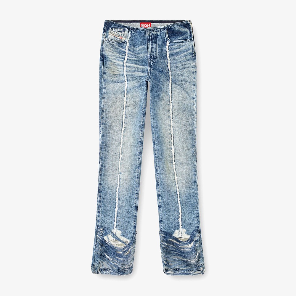 Bootcut Jeans D-Ginna 'Medium Blue'