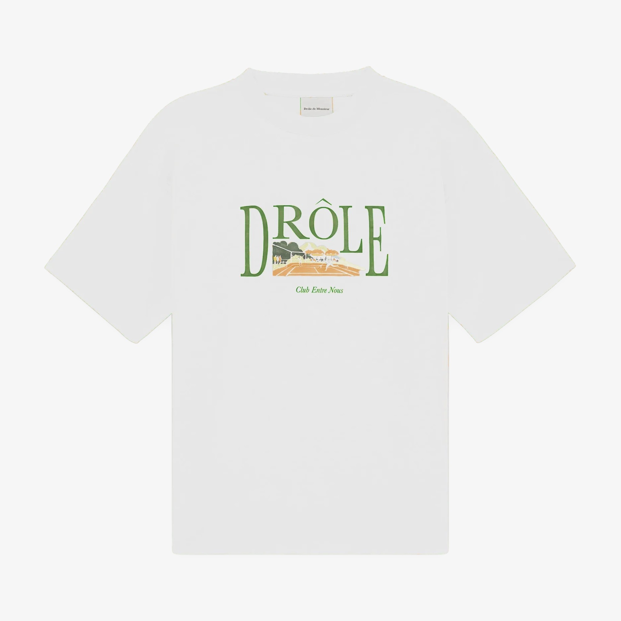 Le T-Shirt Tennis Court 'Off White'