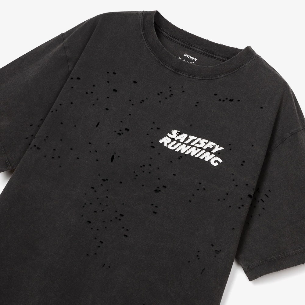 MothTech T-Shirt 'Aged Black'