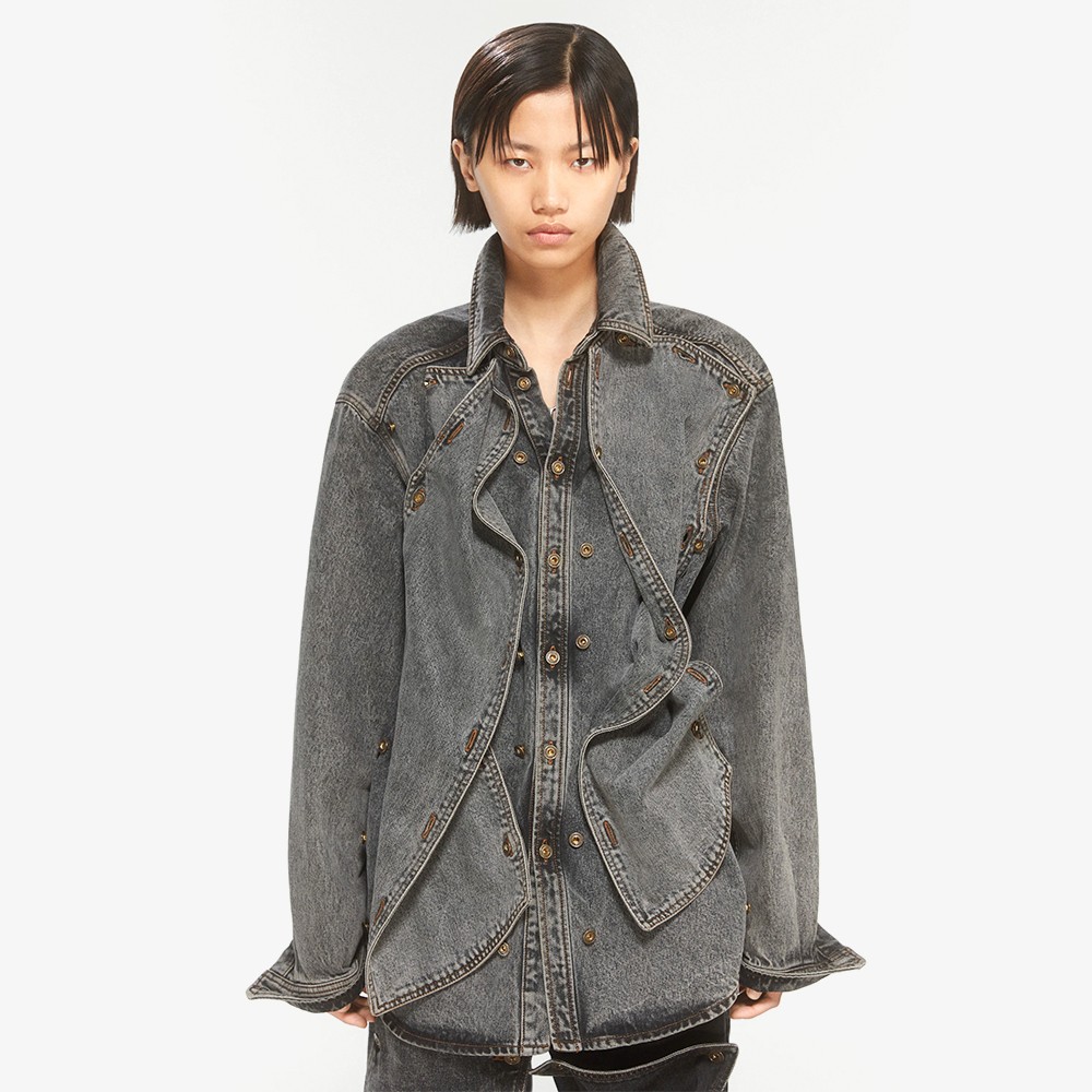 Evergreen Snap Off Denim Shirt