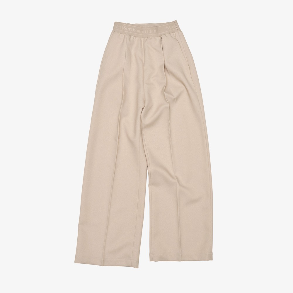 Relaxed Fit Trousers 'Beige'