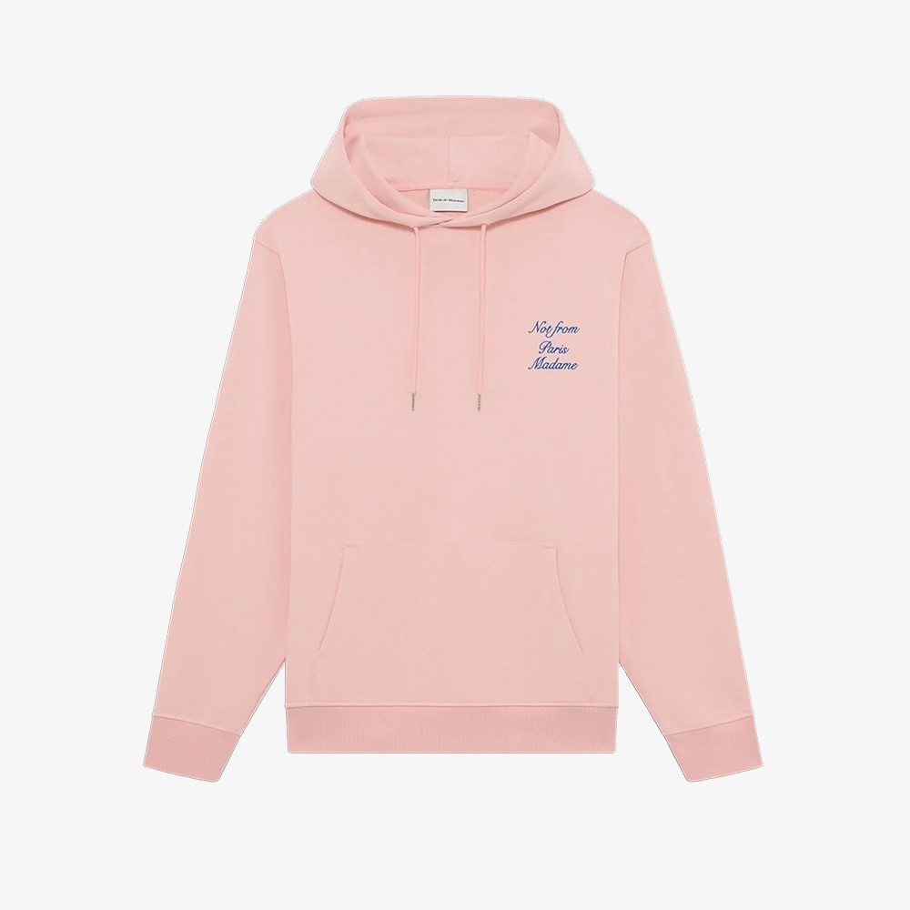 Le Hoodie Slogan Cursive 'Light Pink'