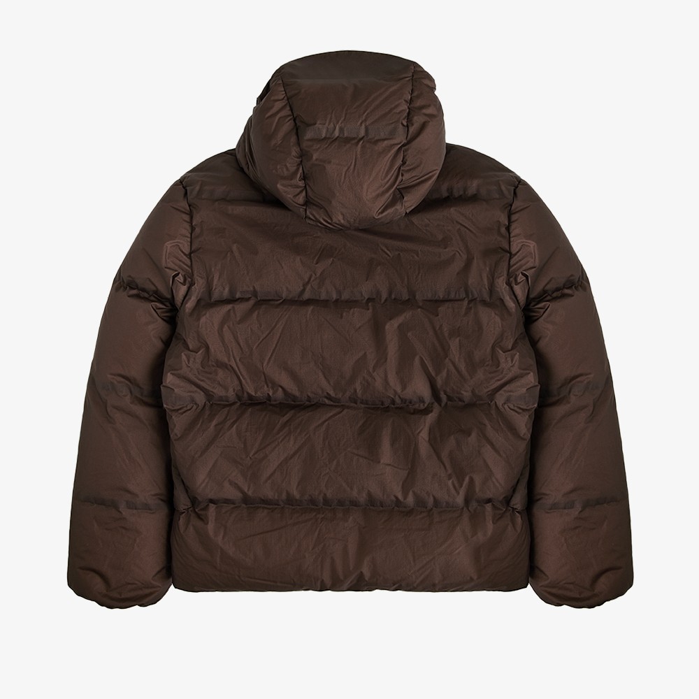 The Metropolis Series Pertex® Hooded Down Jacket 'Rum Raisin'