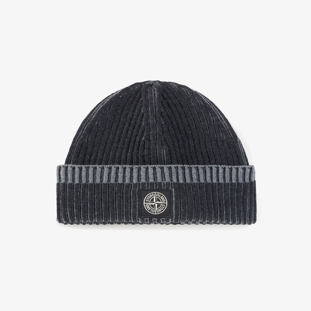 Vanisé Full Rib Rws Wool Beanie 'Charcoal Grey Melange'