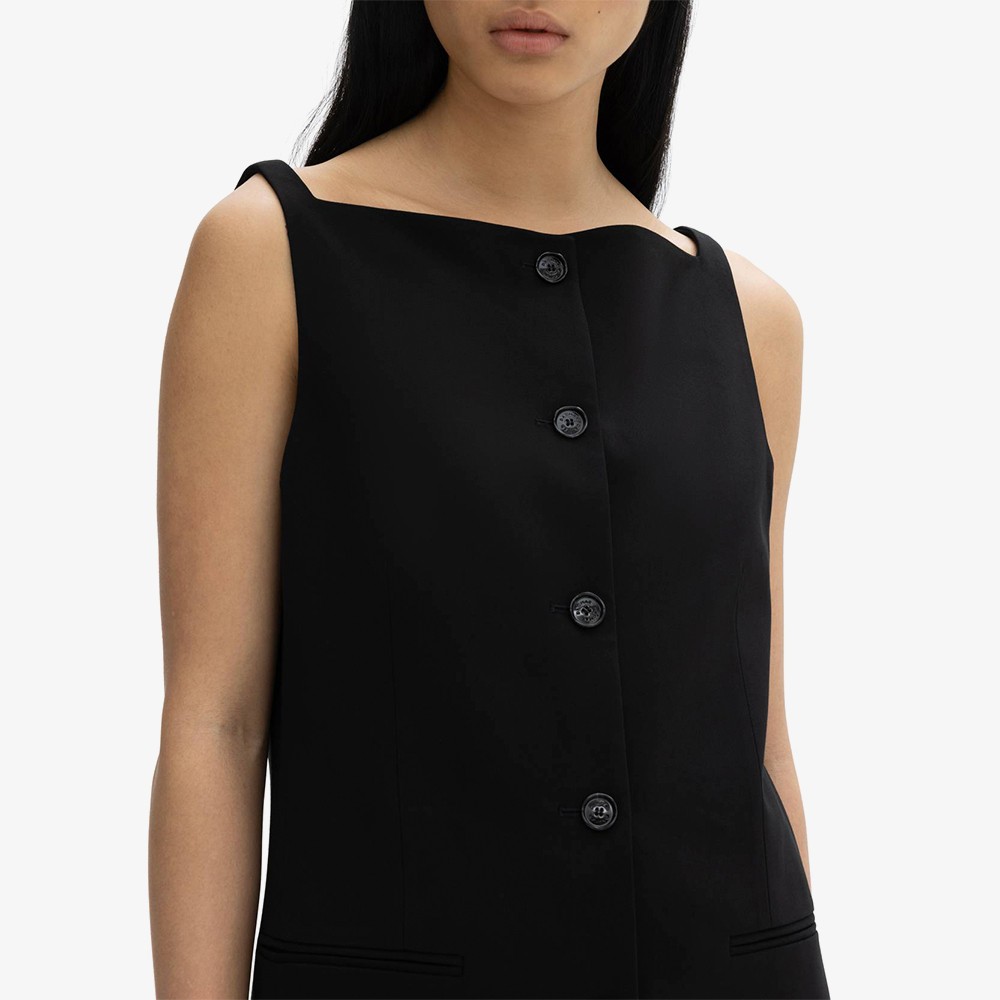 Tailored Squared Top 'Black'