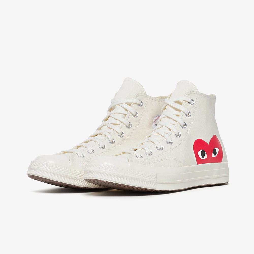 Red Heart Chuck Taylor All Star '70 High 'White'