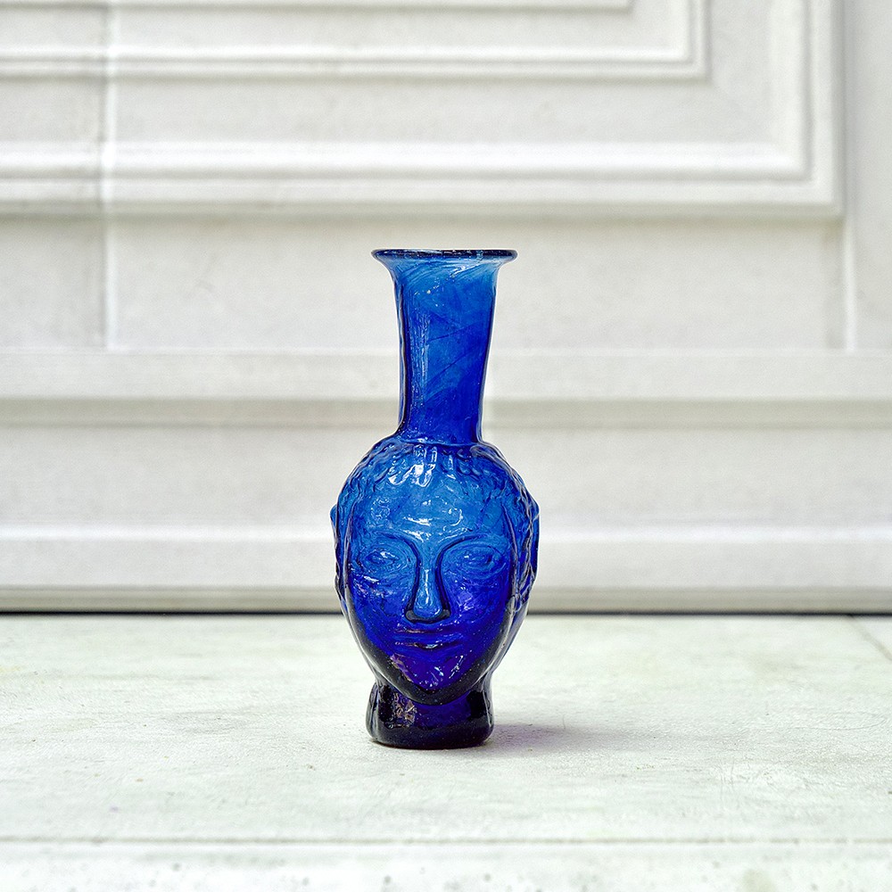 Vase Tête Blue