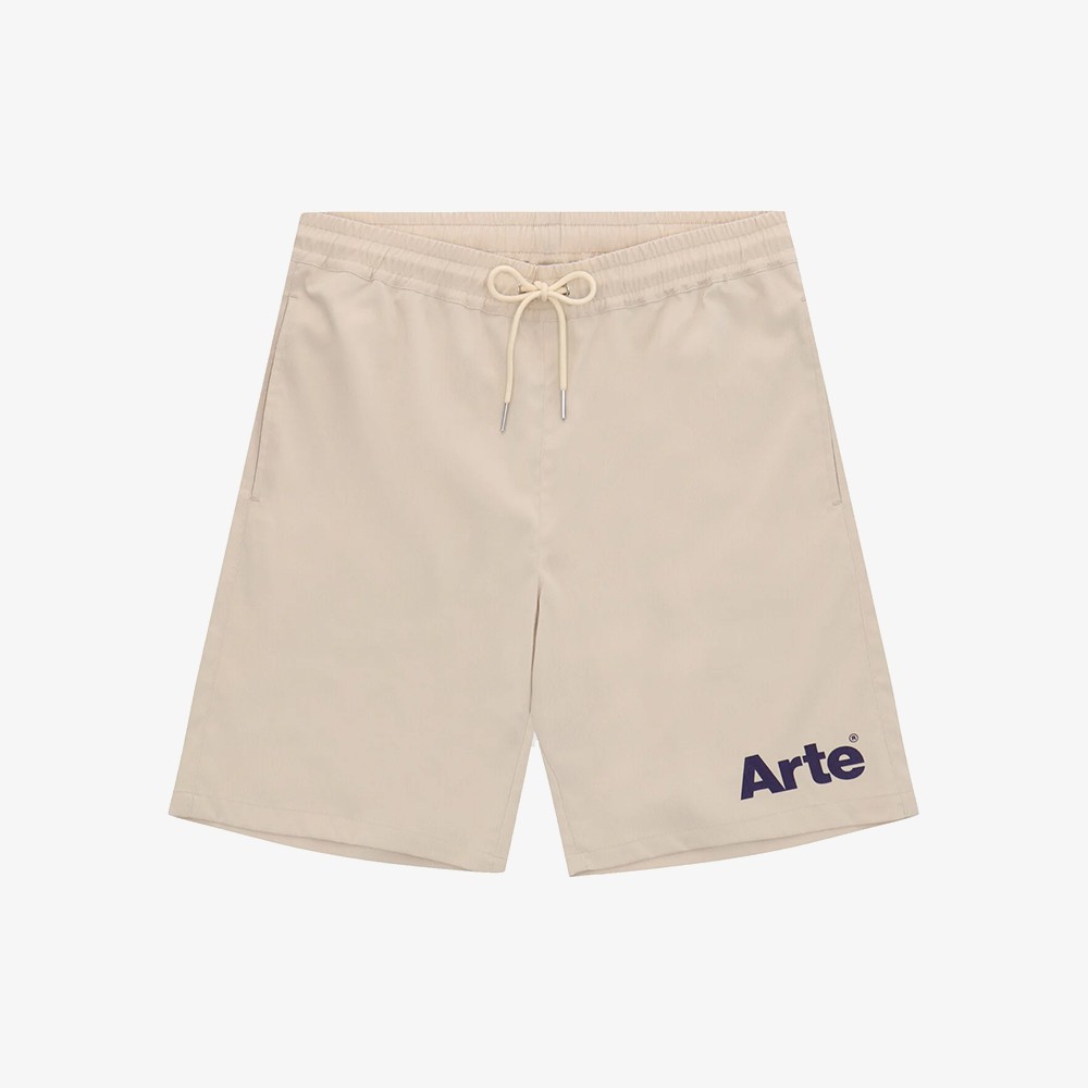 Arte Logo Basic Shorts 'Cream'