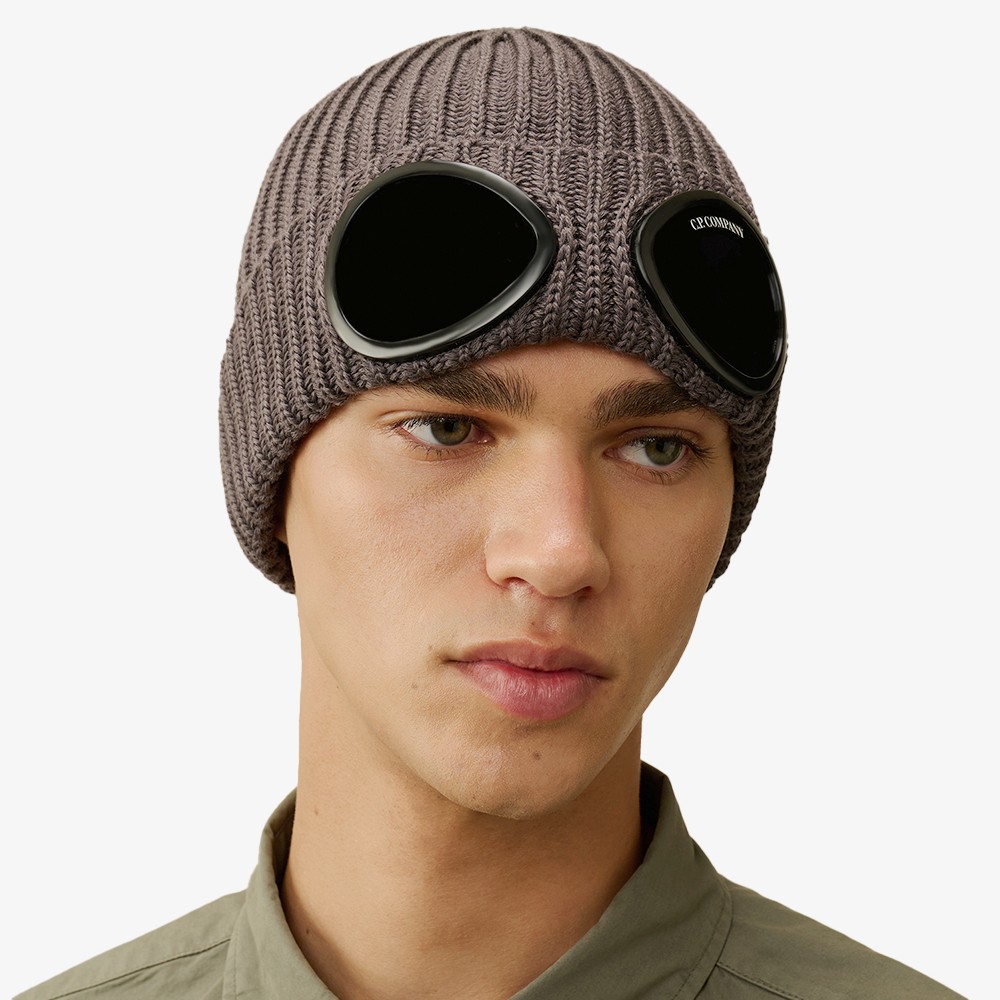 Extra Fine Merino Wool Goggle Beanie 'Boulevard'