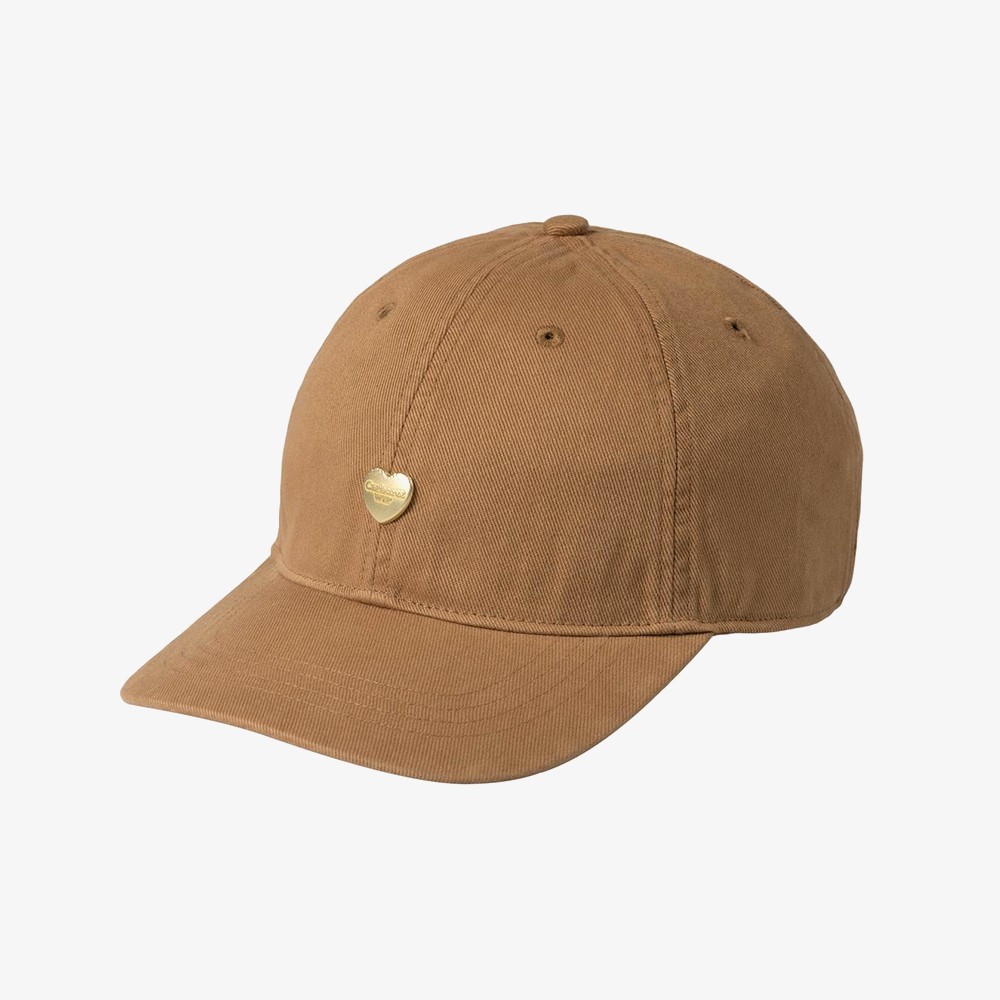 Heart Metal Cap 'Hamilton Brown'