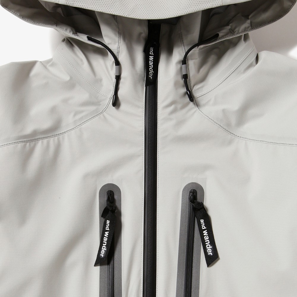 Pertex Shield Rain Jacket 'Light Grey'