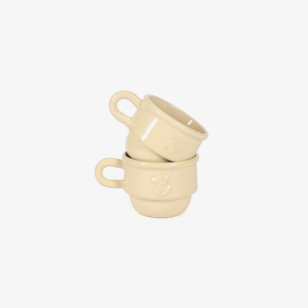 Kantine Cup 2 PCS 'Beige'