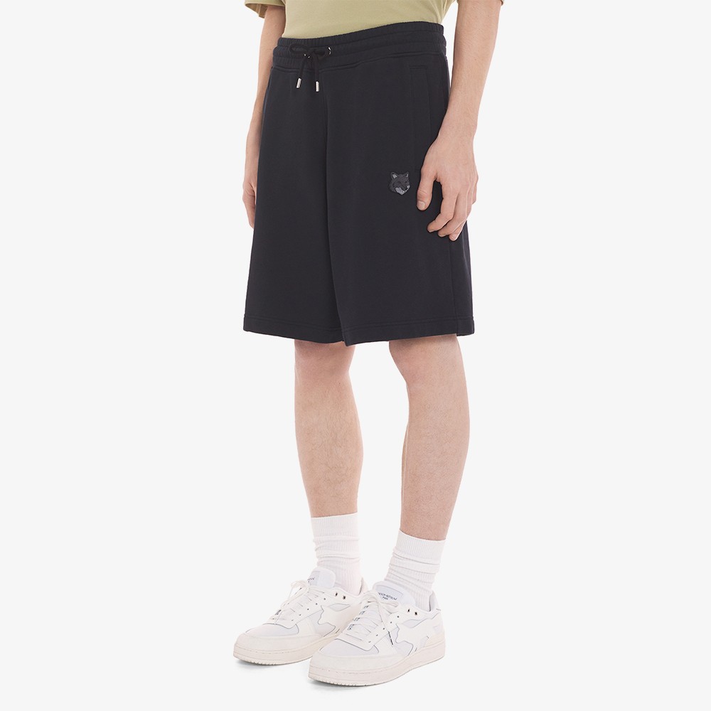 Bold Fox Head Patch Oversize Jog Shorts