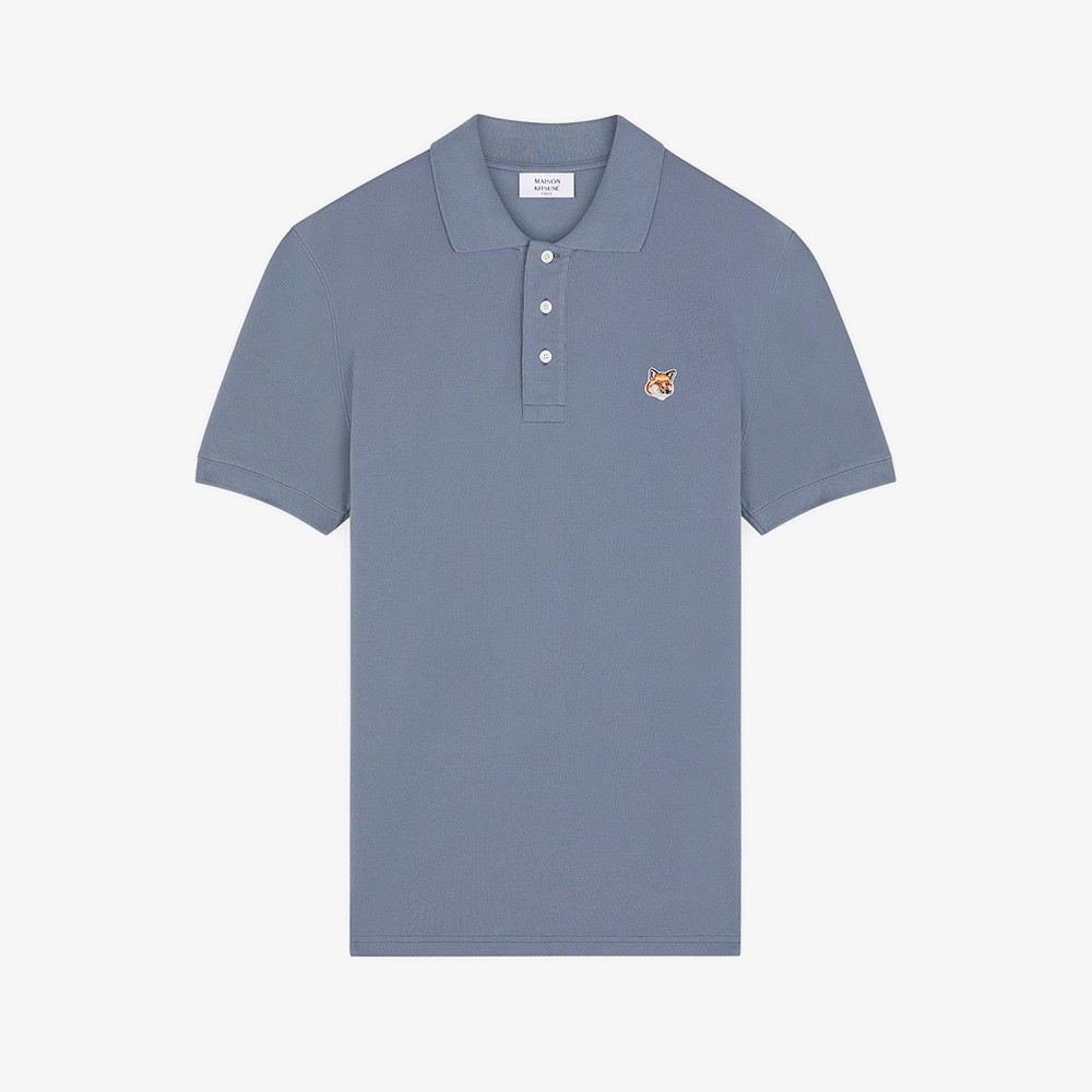 Fox Head Patch Regular Polo T-Shirt 'Moonlight Blue'