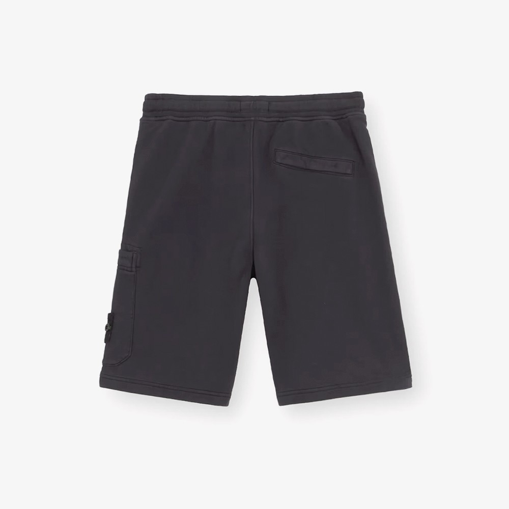 Organic Cotton Cargo Bermuda Shorts ’Navy Blue'