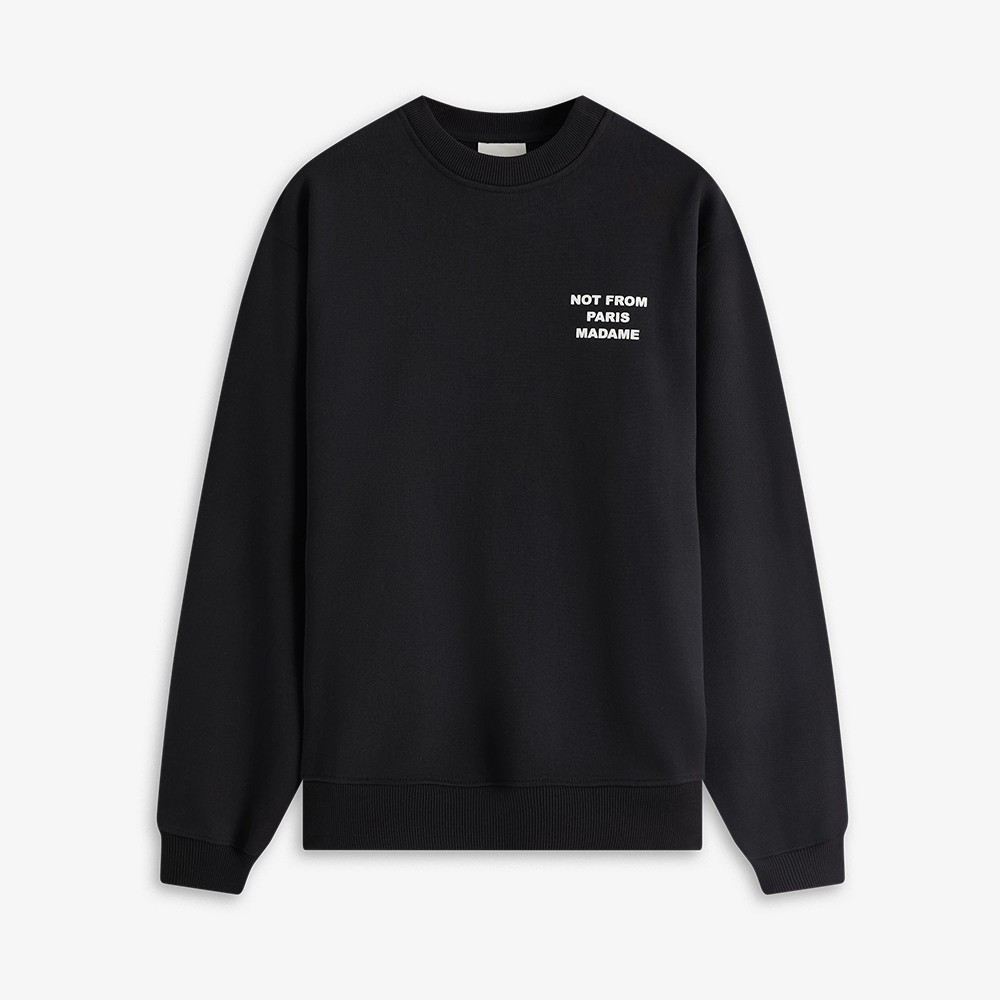 Le Sweatshirt Slogan 'Black'