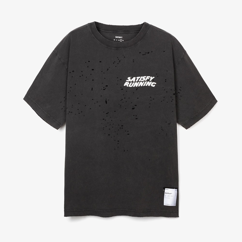 MothTech T-Shirt 'Aged Black'