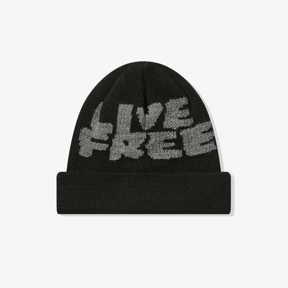 Live Free Beanie 'Black'