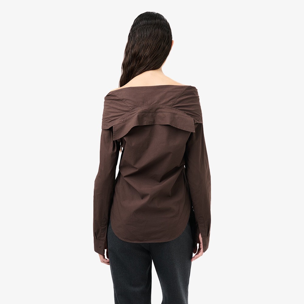 Kaonashi Shirt 'Brown'