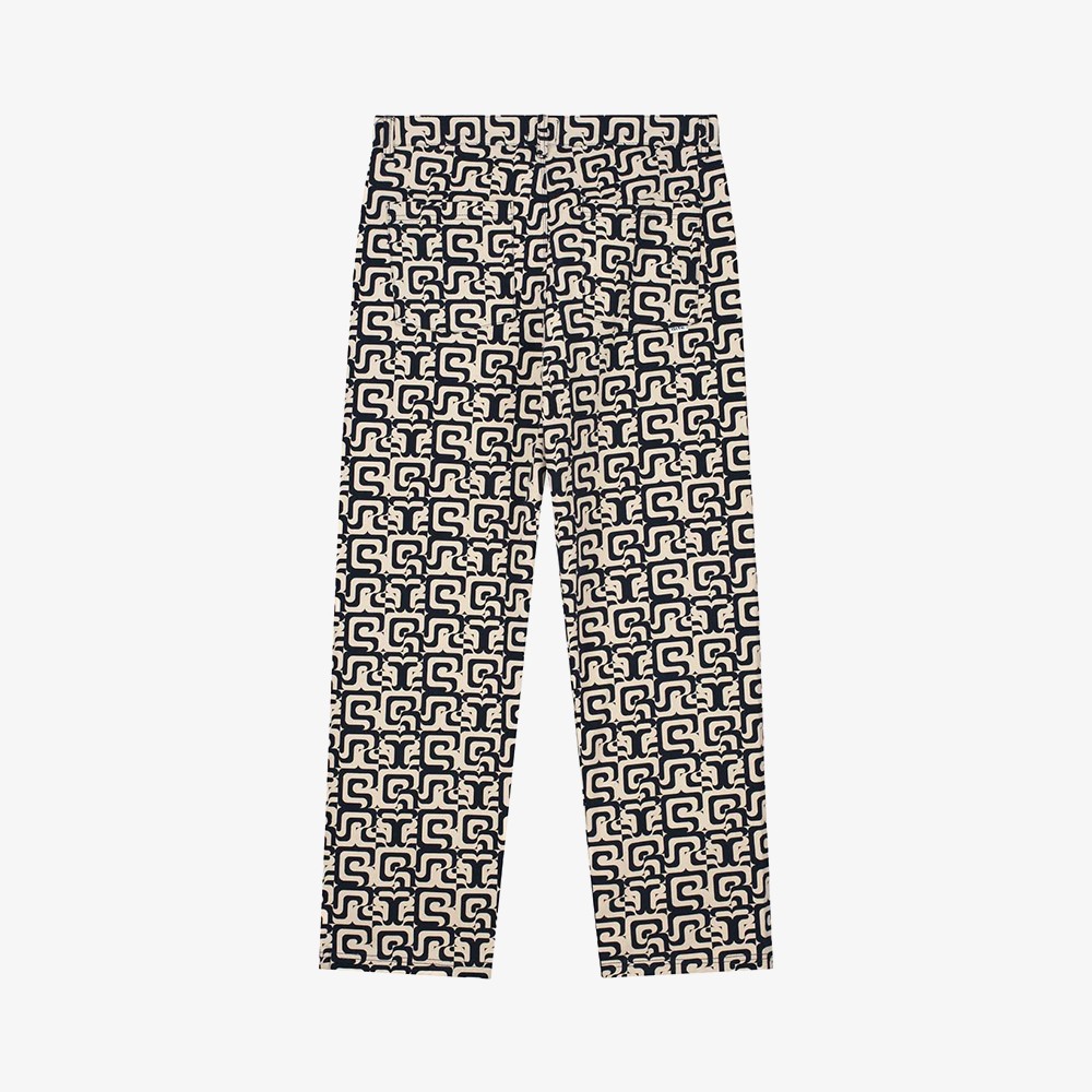 Printed Abstract Arte Pants