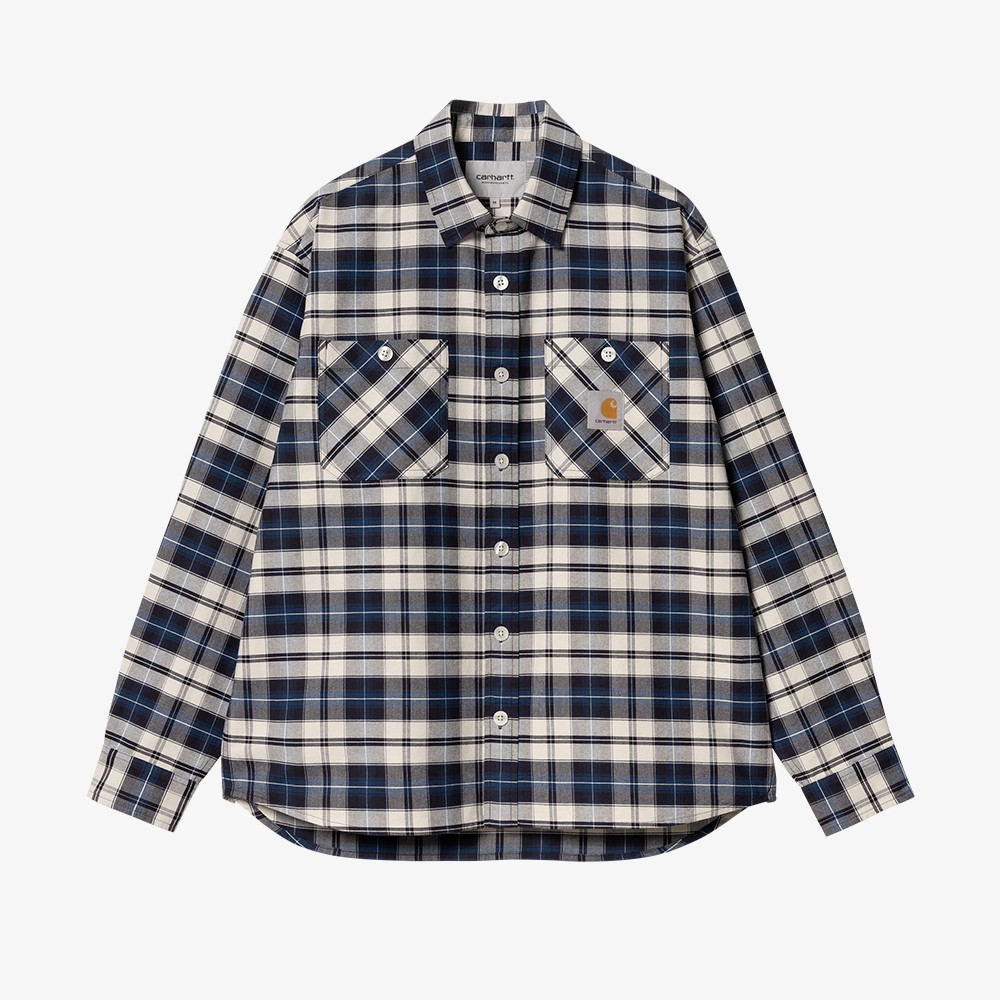 W' L/S Tarbell Shirt 'Dark Navy'