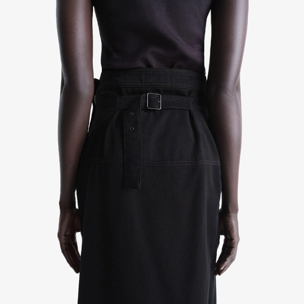 Skirt With Slit 'Black'