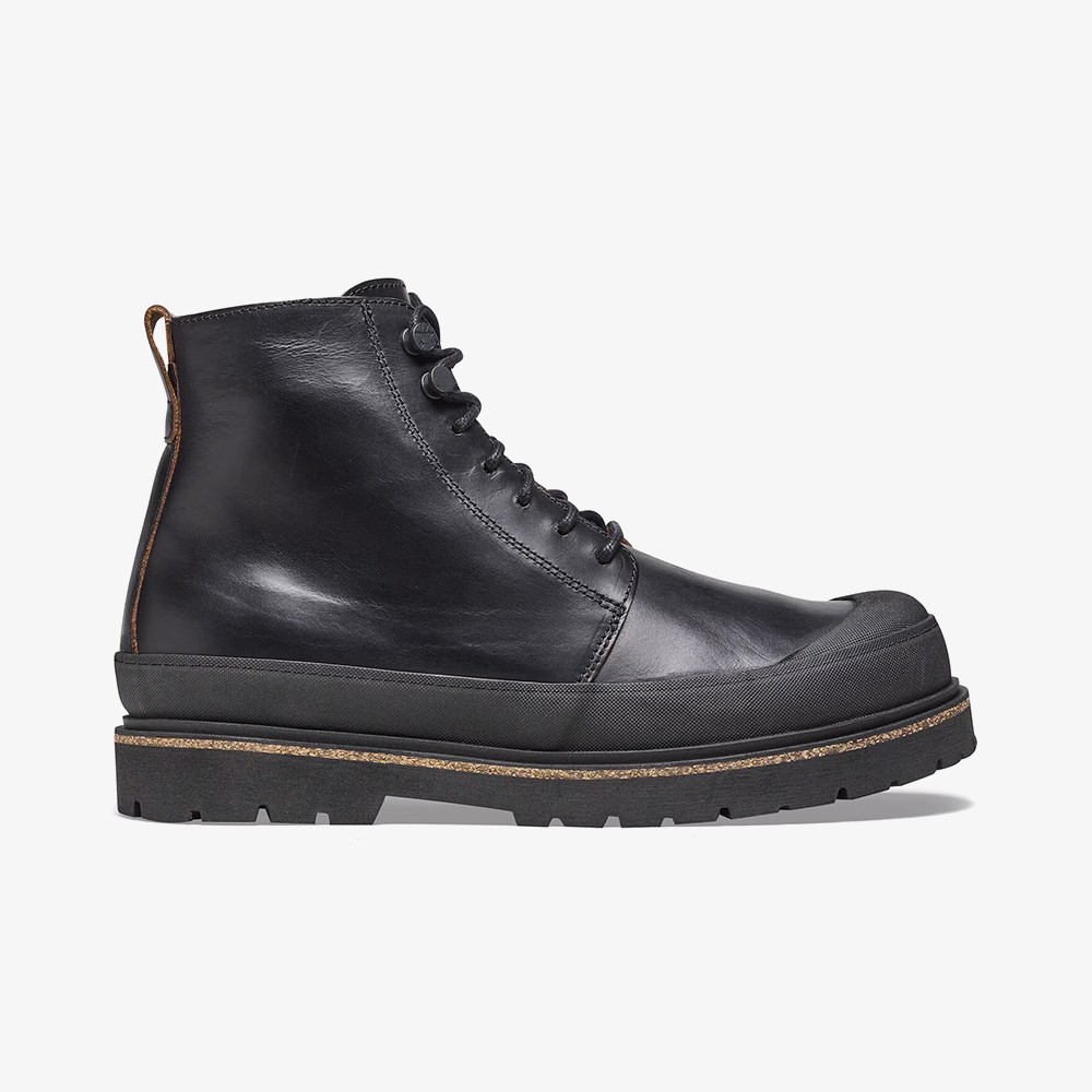 Prescott Lace Men Oiled Leather 'Black'