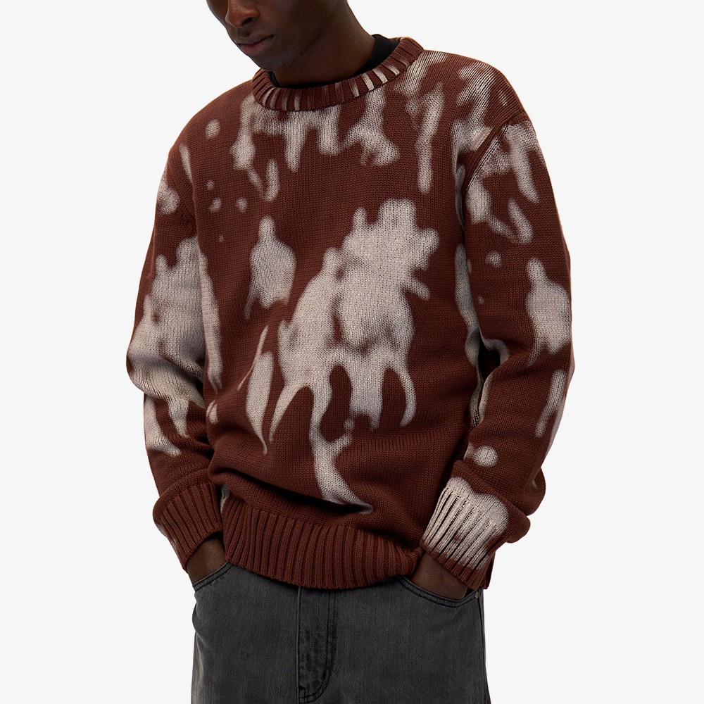 People Print Sweater 'Brown'