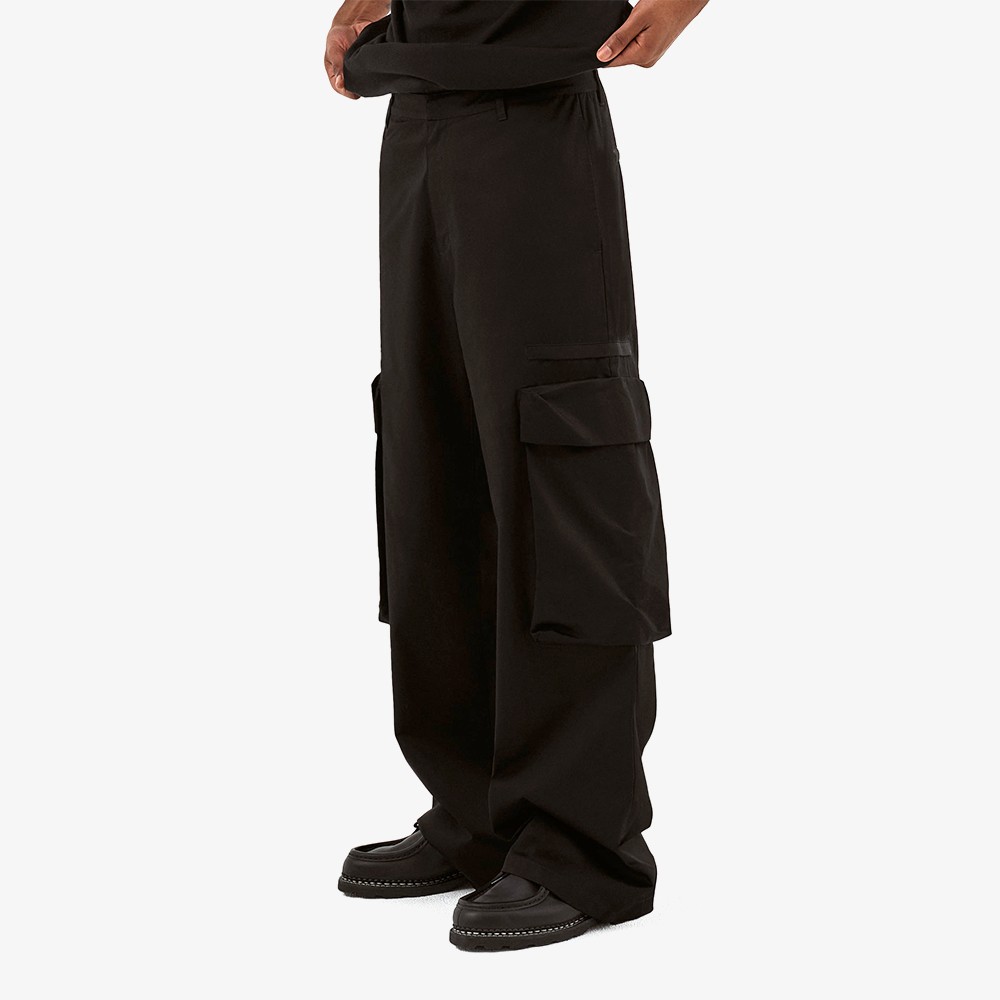 Oversize 3D Pockets Pants 'Black'