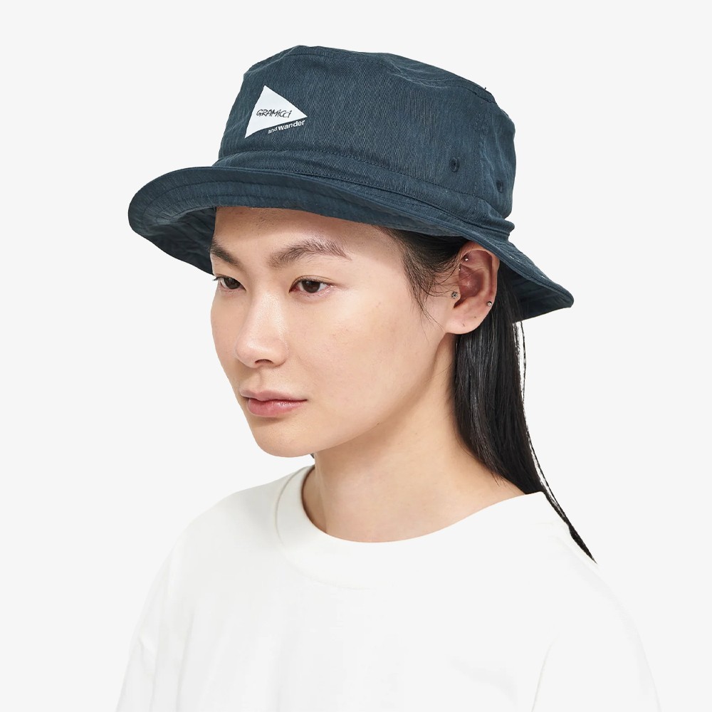 Gramicci x And Wander Nyco Hat 'Navy'