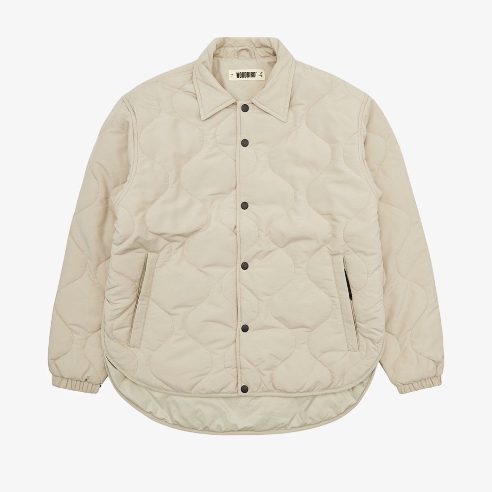 Maze Quilt Jacket 'Stone'