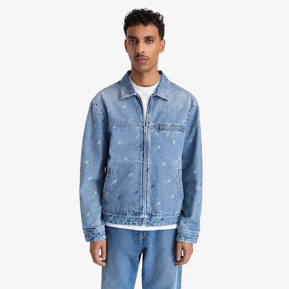 Signature A Denim Jacket 'Light Blue'