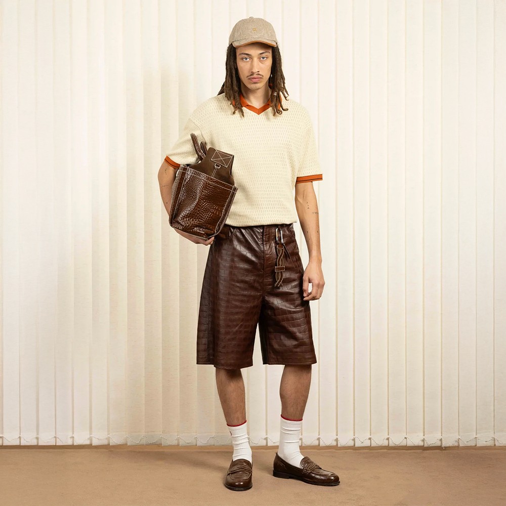 Le Polo Ajouré 'Beige'