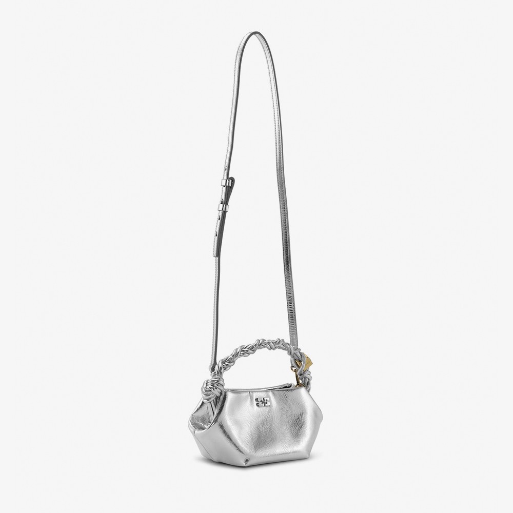 Bou Bag Mini Metallic 'Silver'