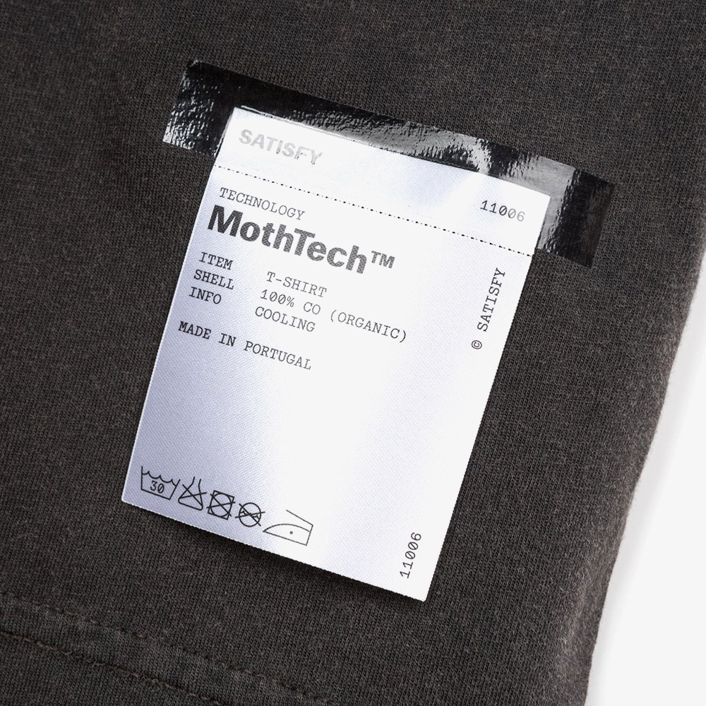 MothTech T-Shirt 'Aged Black'