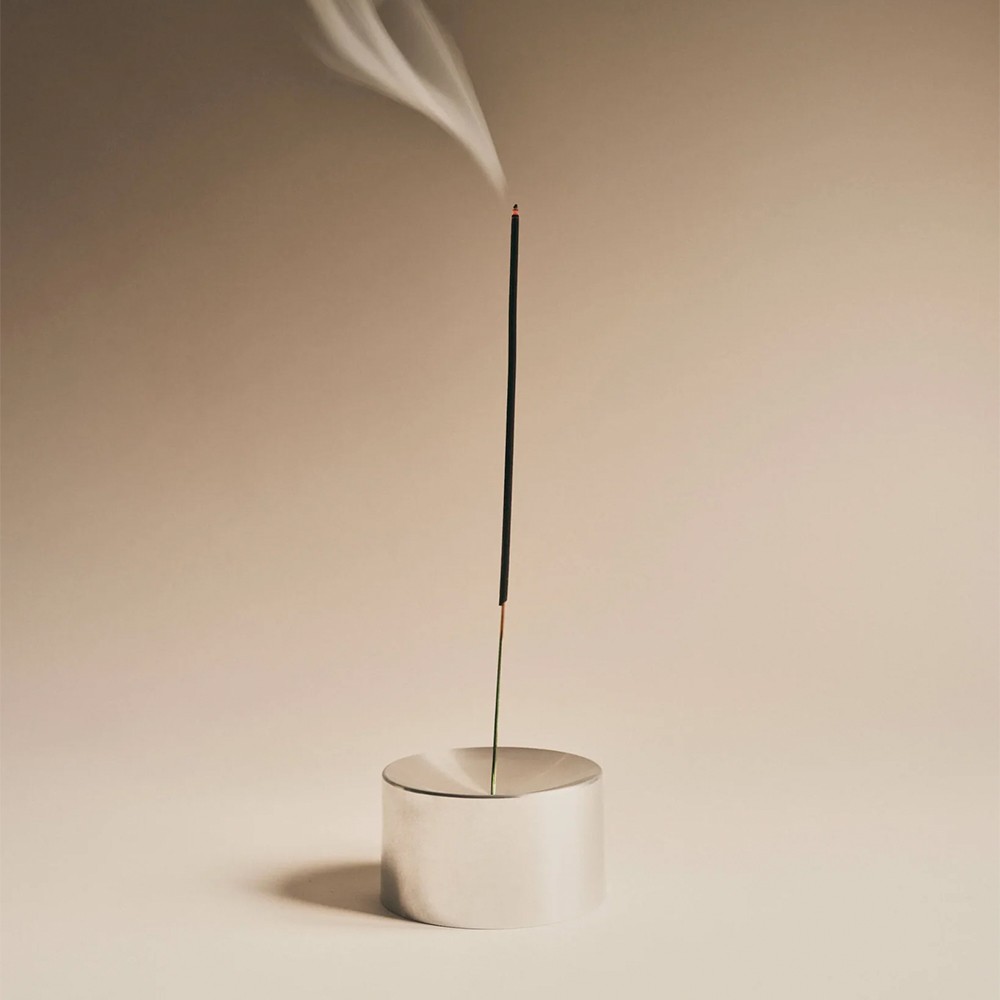 Metallic Ashtray Incense Holder