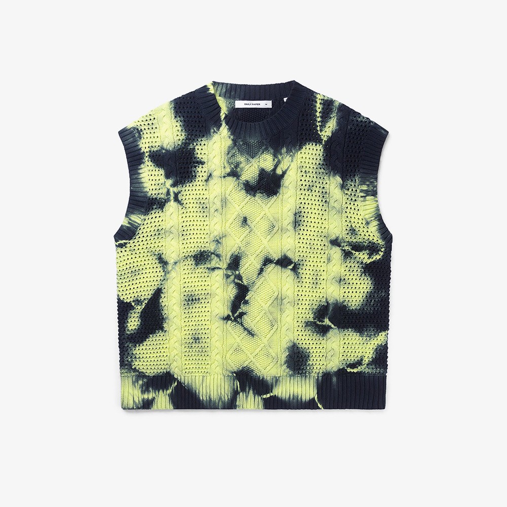 Daiquiri Green Xois Crochet Vest
