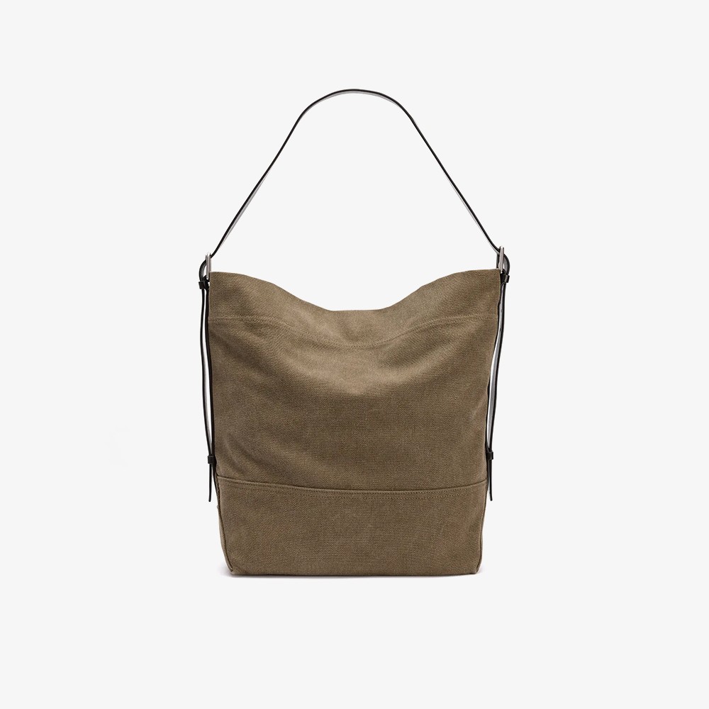 Belted Tote Bag 'Sisal'