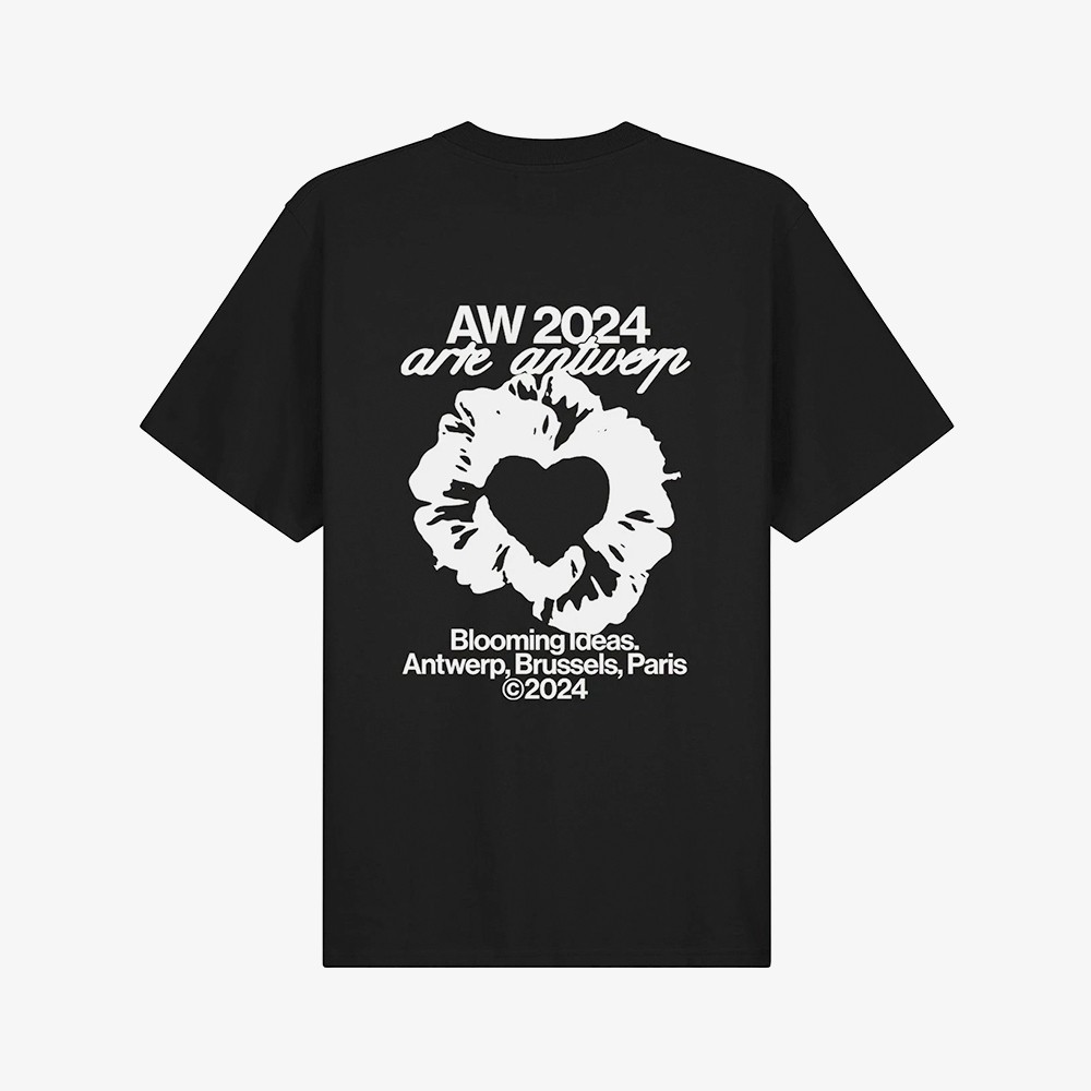 Rose T-shirt 'Black'