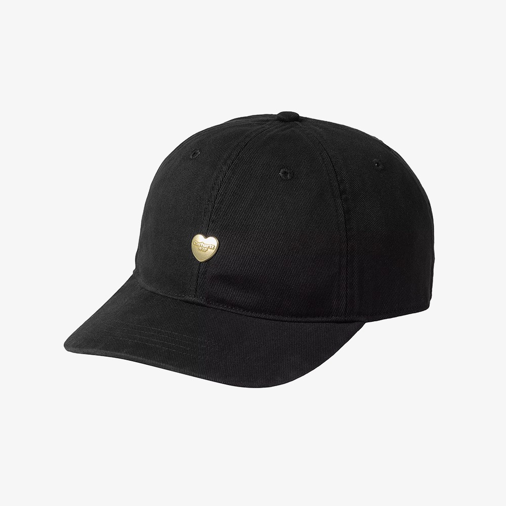 Heart Metal Cap 'Black'