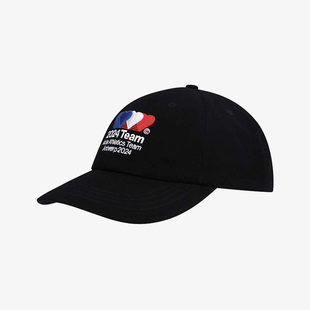Heart France Embroidery Cap 'Black'