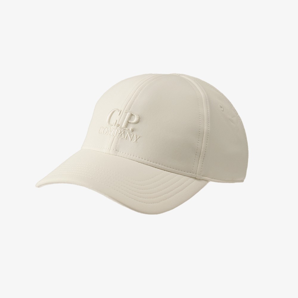 Gabardine Logo Cap 'White'