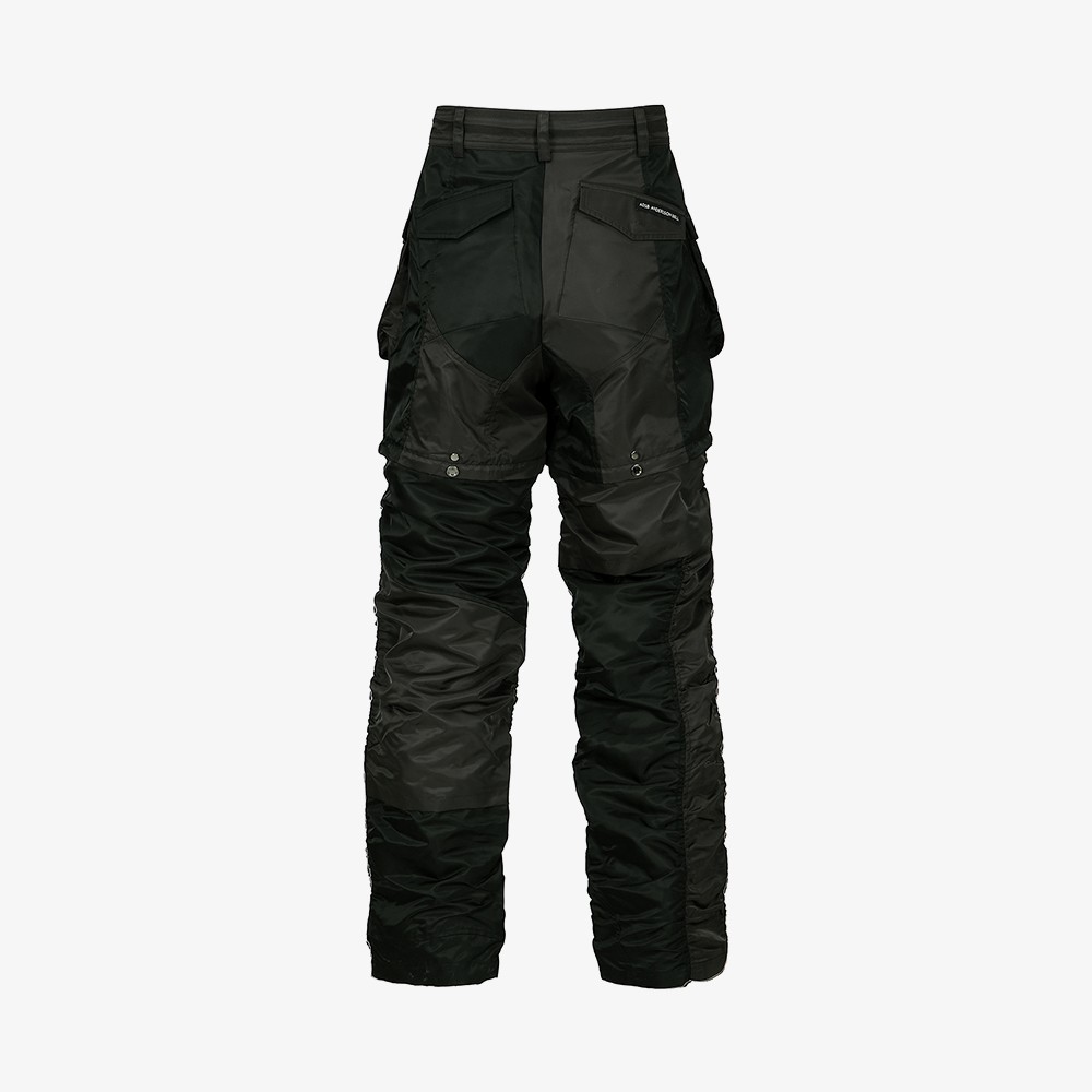 Detachable Patchwork Cargo Pants