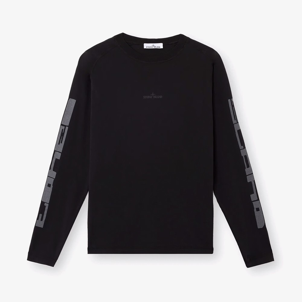 Organic Cotton Longsleeve T-shirt 'Black'